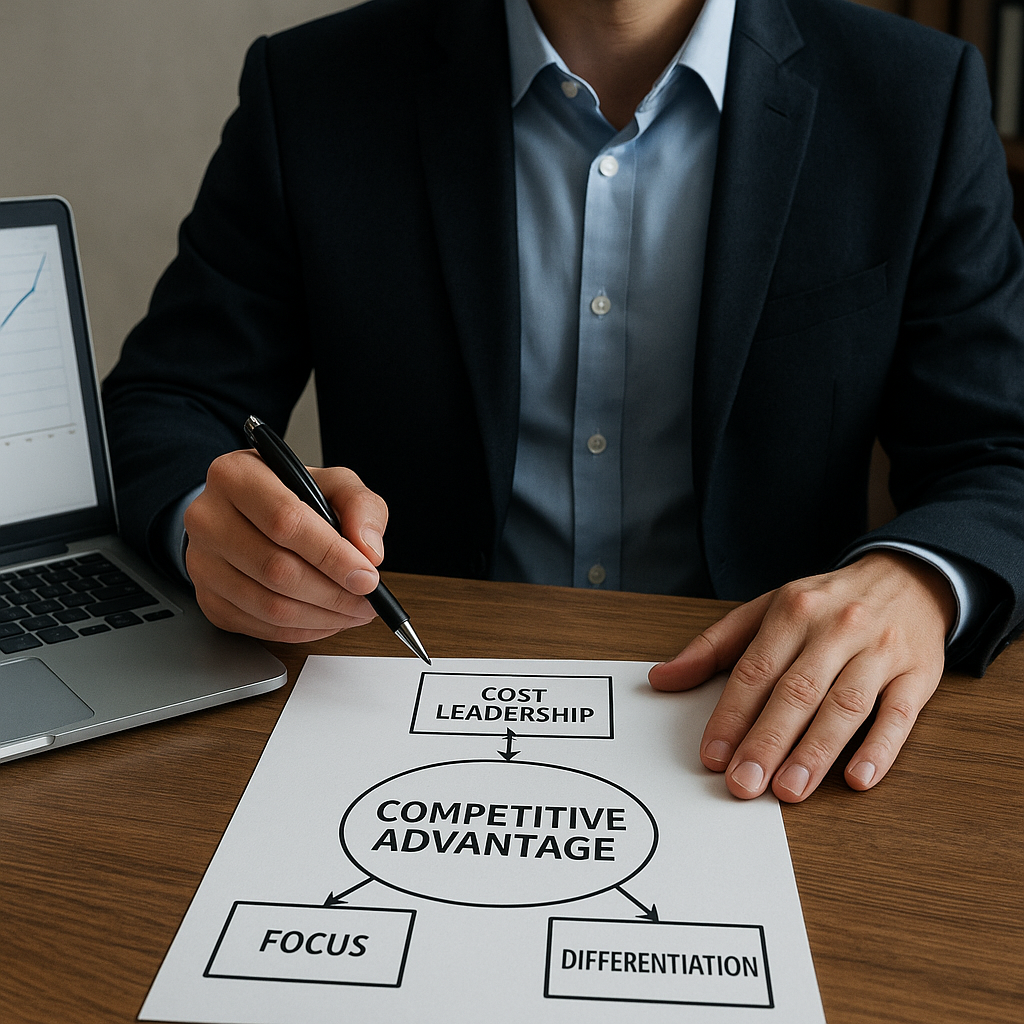 Teoria przewagi konkurencyjnej Portera – zarządzanie / mikroekonomia