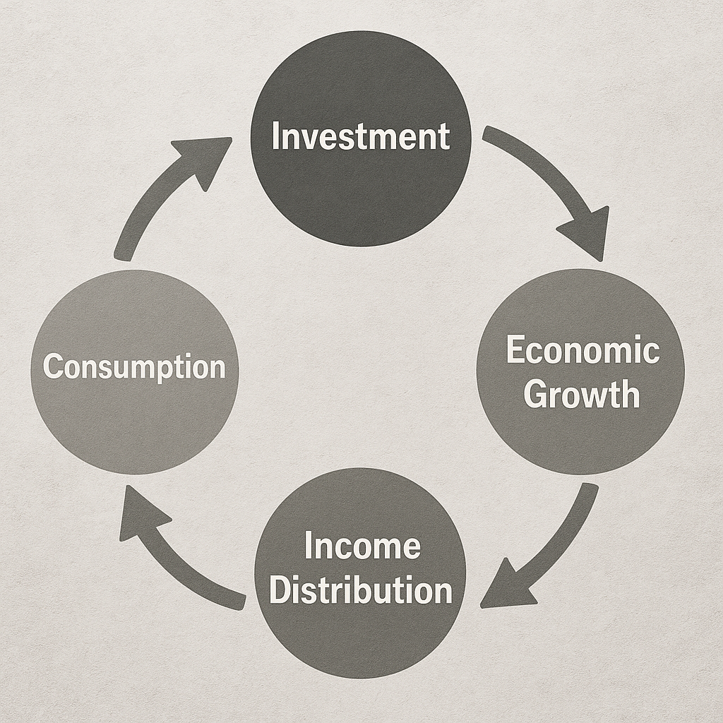Teoria kołowego i przyczynowego wzrostu Myrdala – ekonomia rozwoju