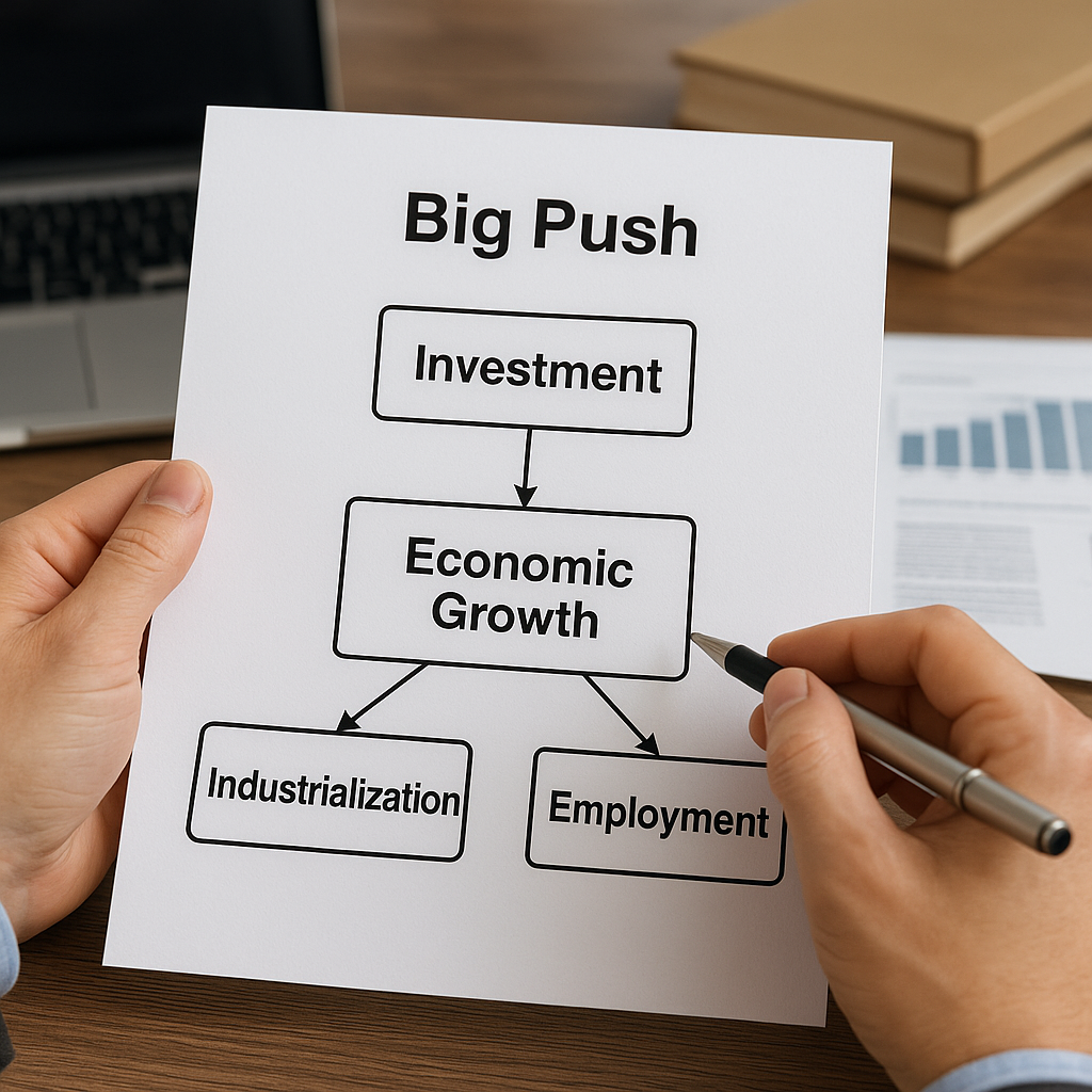 Teoria „big push” Rosensteina-Rodana – ekonomia rozwoju