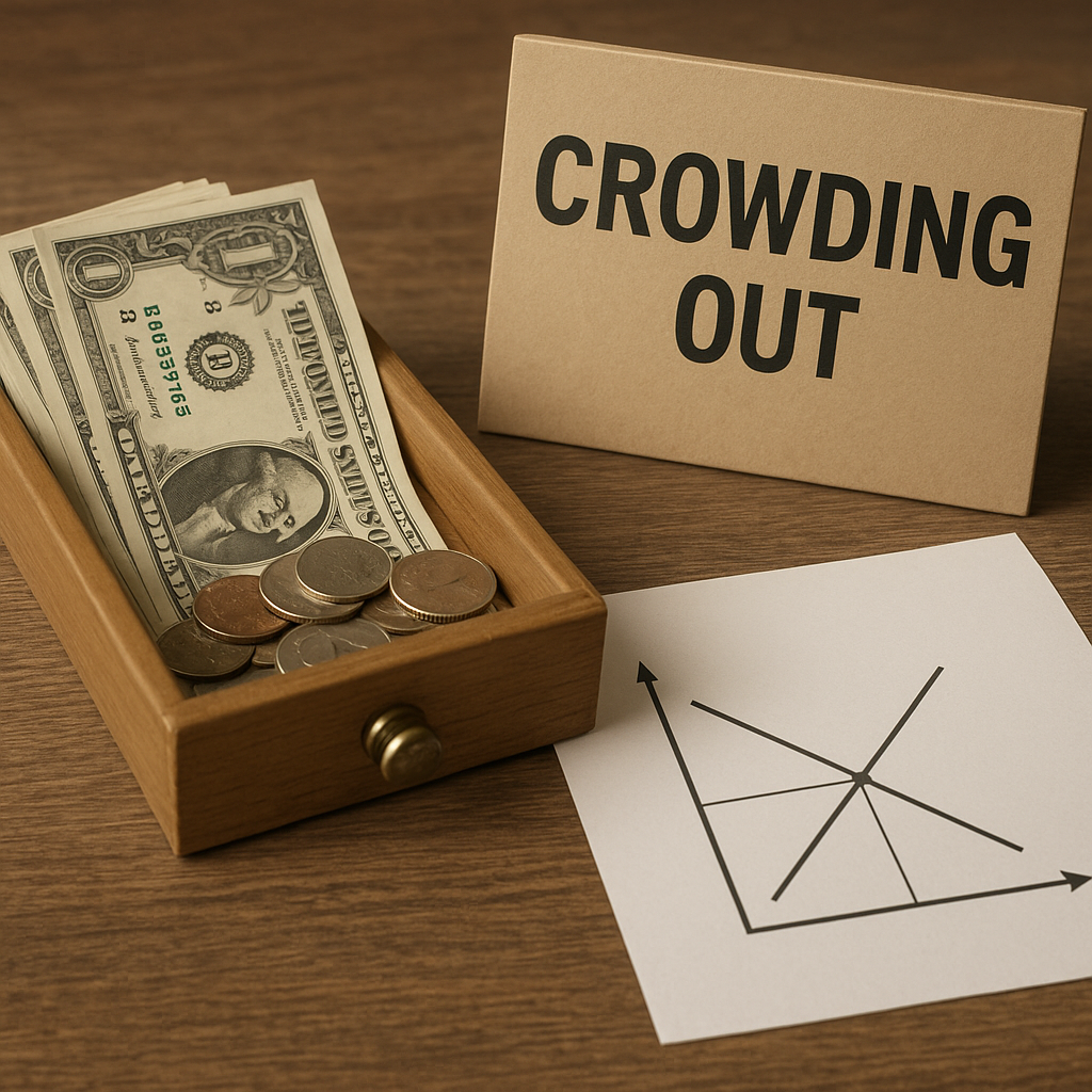 Teoria wypierania (crowding out) – makroekonomia