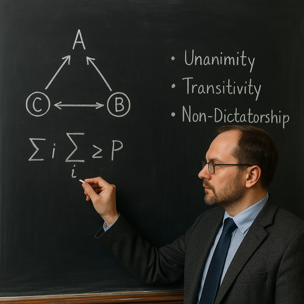 Twierdzenie Arrowa o niemożliwości – ekonomia polityczna