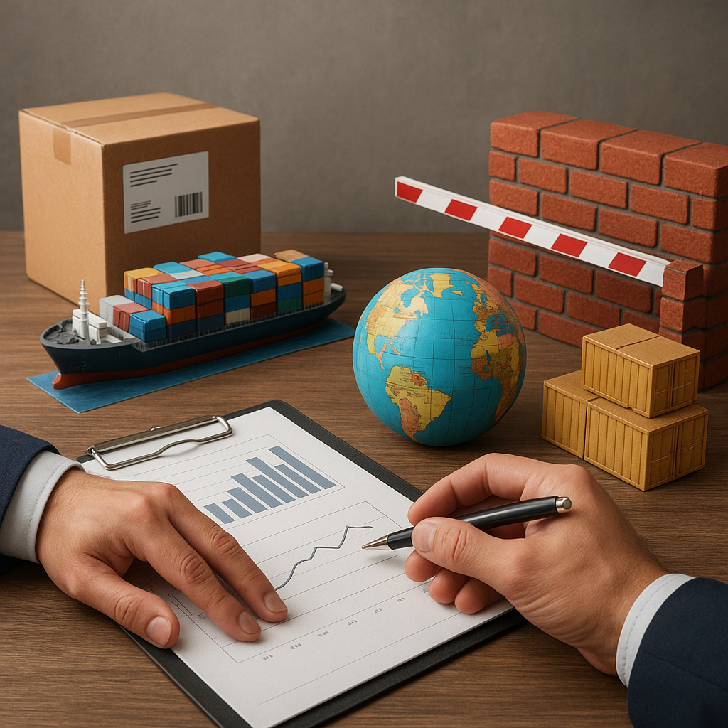 Jak działa handel międzynarodowy i co oznaczają bariery celne.