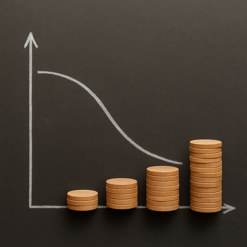 Teoria malejących zysków – mikroekonomia