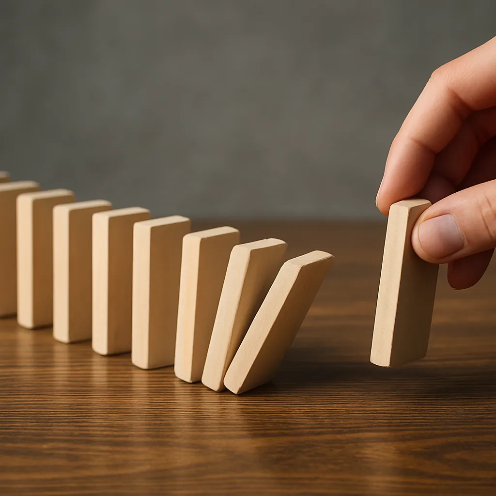 Teoria efektu domina – ekonomia międzynarodowa